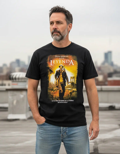 Polera Don Ramón ~ Soy Leyenda(Negro,L)