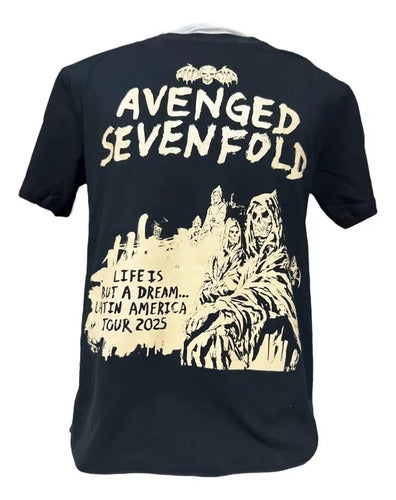 Polera Avenged Sevenfold ~ Life Is A But A Dream(Negro,M)