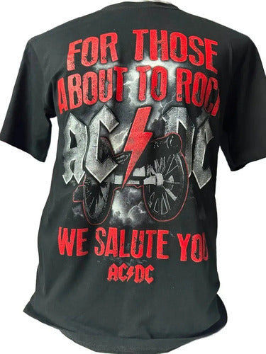 Polera Ac/dc - For Those About To Rock (acdc)